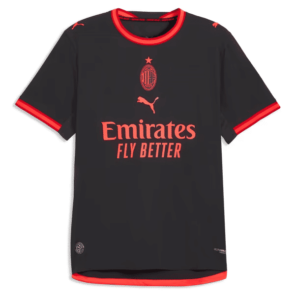 Rafael Leão AC Milan Puma 2026/27 Third On-Field Authentic Jersey - Gray