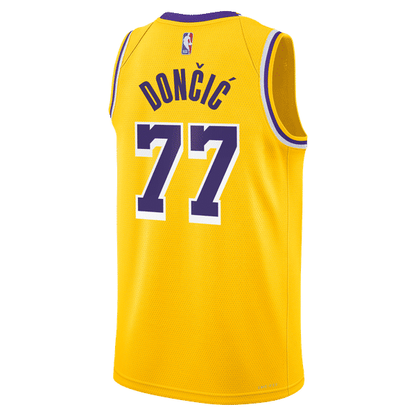 Jerseys Teams Nike Unisex Luka Dončić Lakers Swingman Jersey Gold