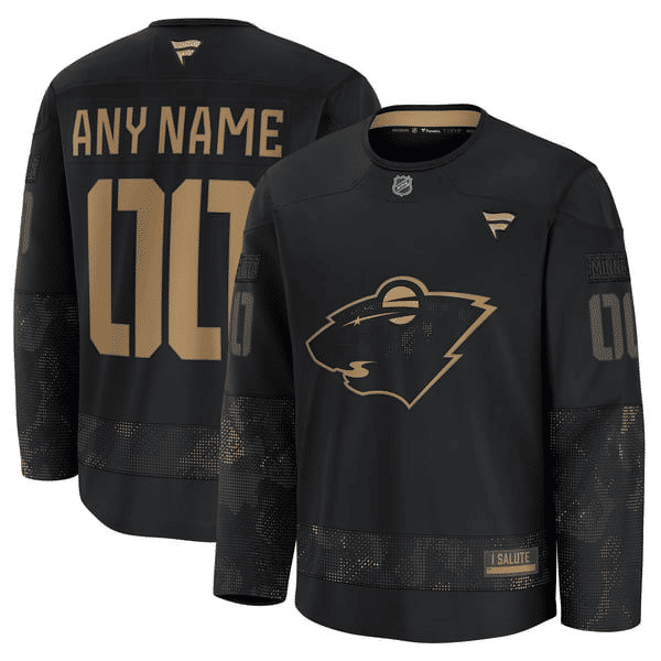 Jerseys Teams Fanatics Minnesota Wild Military Appreciation Jersey