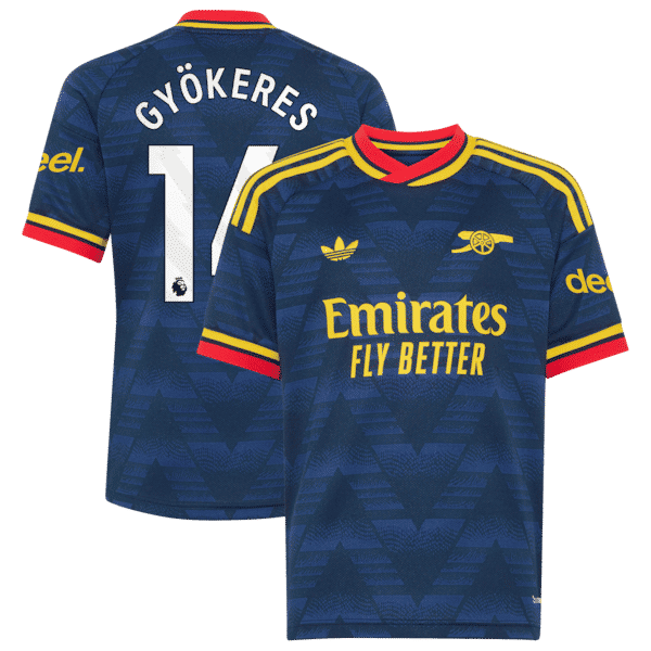 Viktor Gyökeres Arsenal Jerseys Teams Youth 2026/27 Away Replica Jersey - Navy