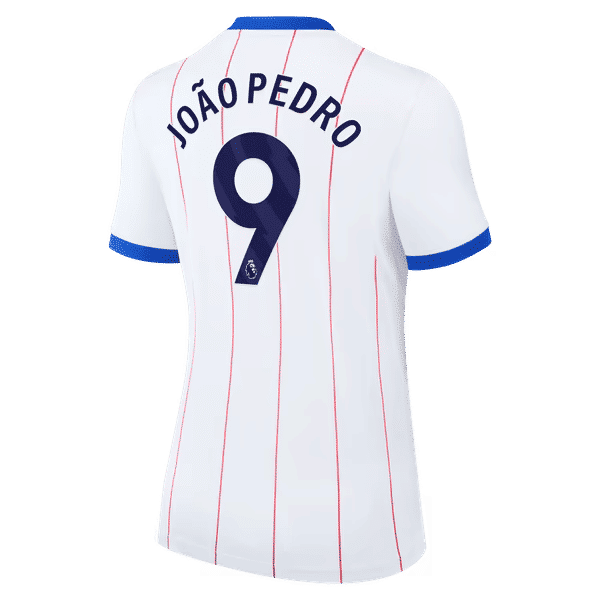 João Pedro Chelsea Jerseys Teams Women's 2026/27 Third Stadium Replica Jersey - White