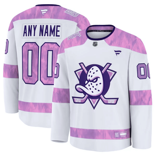 Jerseys Teams Fanatics Anaheim Ducks Hockey Fights Cancer Practice Jersey