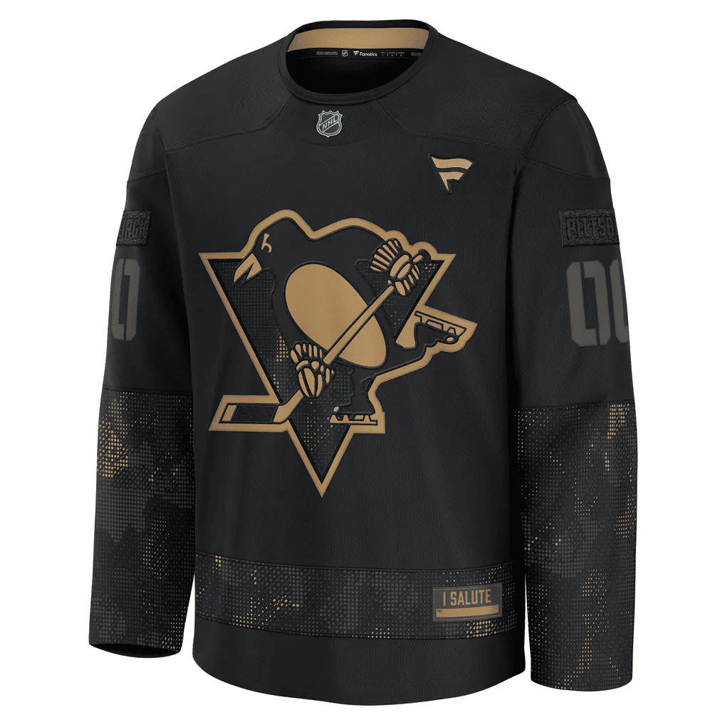 Jerseys Teams Fanatics Pittsburgh Penguins 2024 Practice Jersey - Black