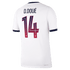 Désiré Doué Paris Saint-Germain Jerseys Teams 2026/27 Away Match Authentic Jersey - White