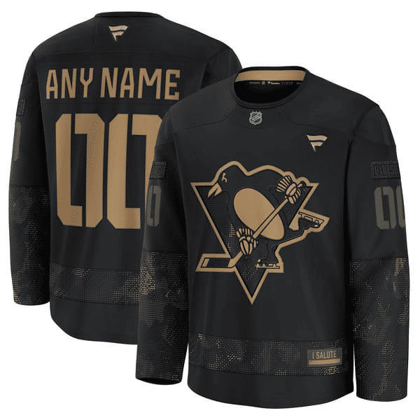 Jerseys Teams Fanatics Pittsburgh Penguins 2024 Practice Jersey - Black