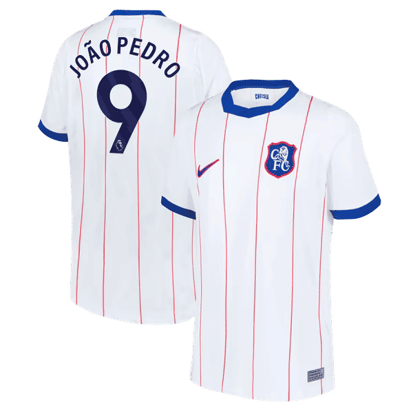 João Pedro Chelsea Jerseys Teams Youth 2026/27 Third Stadium Replica Jersey - White