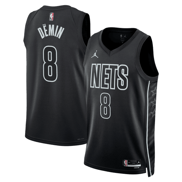Jerseys Teams Unisex Jordan Brand Brooklyn Nets Egor Dëmin Jersey