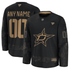 Jerseys Teams Dallas Stars Fanatics Military Practice Jersey Black