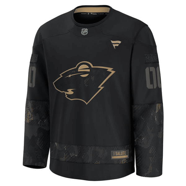 Jerseys Teams Fanatics Minnesota Wild Military Appreciation Jersey