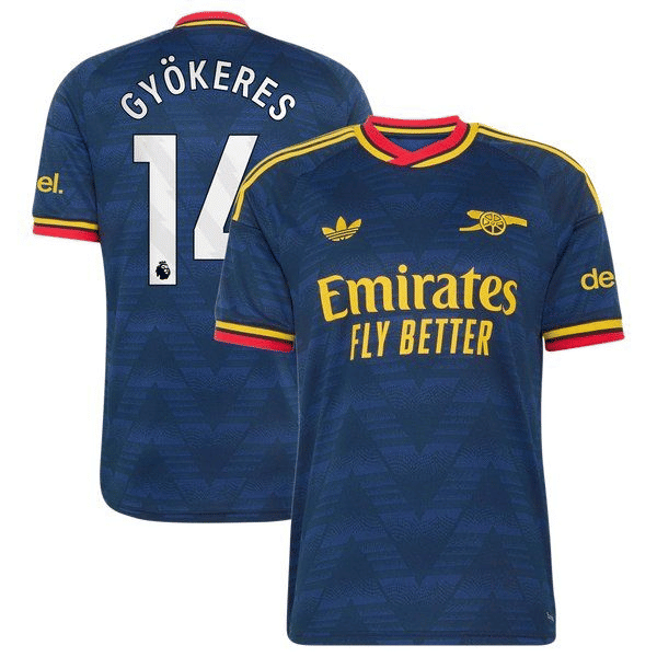 Viktor Gyökeres Arsenal Jerseys Teams 2026/27 Away Replica Jersey - Navy