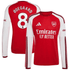 Martin Ødegaard Arsenal Jerseys Teams 2026/27 Home Replica Long Sleeve Jersey - Red