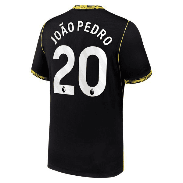 João Pedro Chelsea Jerseys Teams 2026/27 Away Stadium Replica Jersey - Black