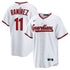 Custom José Ramírez Cleveland Guardians Home Replica Jersey White