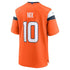 Custom Bo Nix Denver Broncos Game Jersey Orange