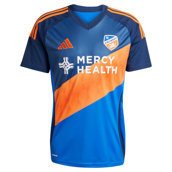 Customized Pavel Bucha FC Cincinnati 2025 Orange and Blue Legacy Kit Replica Jersey Blue