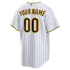 Custom San Diego Padres Home Replica Custom Jersey White