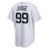 Custom Aaron Judge New York Yankees Home Replica Jersey White