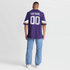 Custom Minnesota Vikings Custom Game Jersey Purple