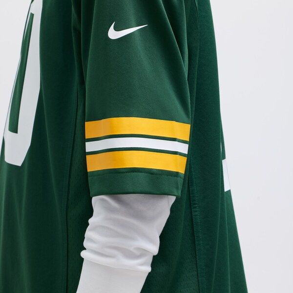 Custom Jordan Love Green Bay Packers Game Jersey Green