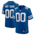 Custom Indianapolis Colts Alternate Custom Game Jersey Royal