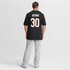 Custom Chase Brown Cincinnati Bengals Game Jersey Black