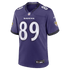 Custom Mark Andrews Baltimore Ravens Game Jersey Purple
