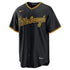 Custom Paul Skenes Pittsburgh Pirates Alternate 2 Replica Jersey Black