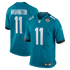Custom Parker Washington Jacksonville Jaguars Game Jersey Teal