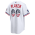 Custom Texas Rangers 2026 All-Star Edition Stars & Stripes Stadium Pick-A-Player Jersey White