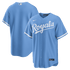 Custom Kansas City Royals Alternate Replica Jersey Light Blue
