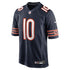 Custom Luther Burden III Chicago Bears Game Jersey Navy