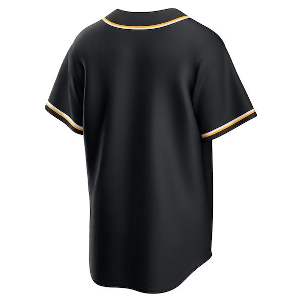 Custom Paul Skenes Pittsburgh Pirates Black Out Fashion Replica Jersey