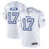 Custom Josh Allen Buffalo Bills 2025 Rivalries Collection Game Jersey White