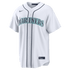 Custom Ken Griffey Jr. Seattle Mariners Home Replica Jersey White