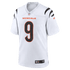 Custom Joe Burrow Cincinnati Bengals Game Jersey White