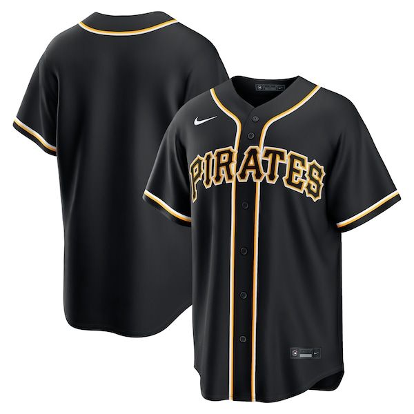Custom Paul Skenes Pittsburgh Pirates Black Out Fashion Replica Jersey