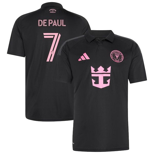Customized Rodrigo De Paul Inter Miami CF 2026 Presagio Replica Jersey Black