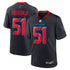 Custom Will Anderson Jr. Houston Texans Alternate Game Jersey Navy