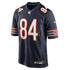 Custom Colston Loveland Chicago Bears Game Jersey Navy