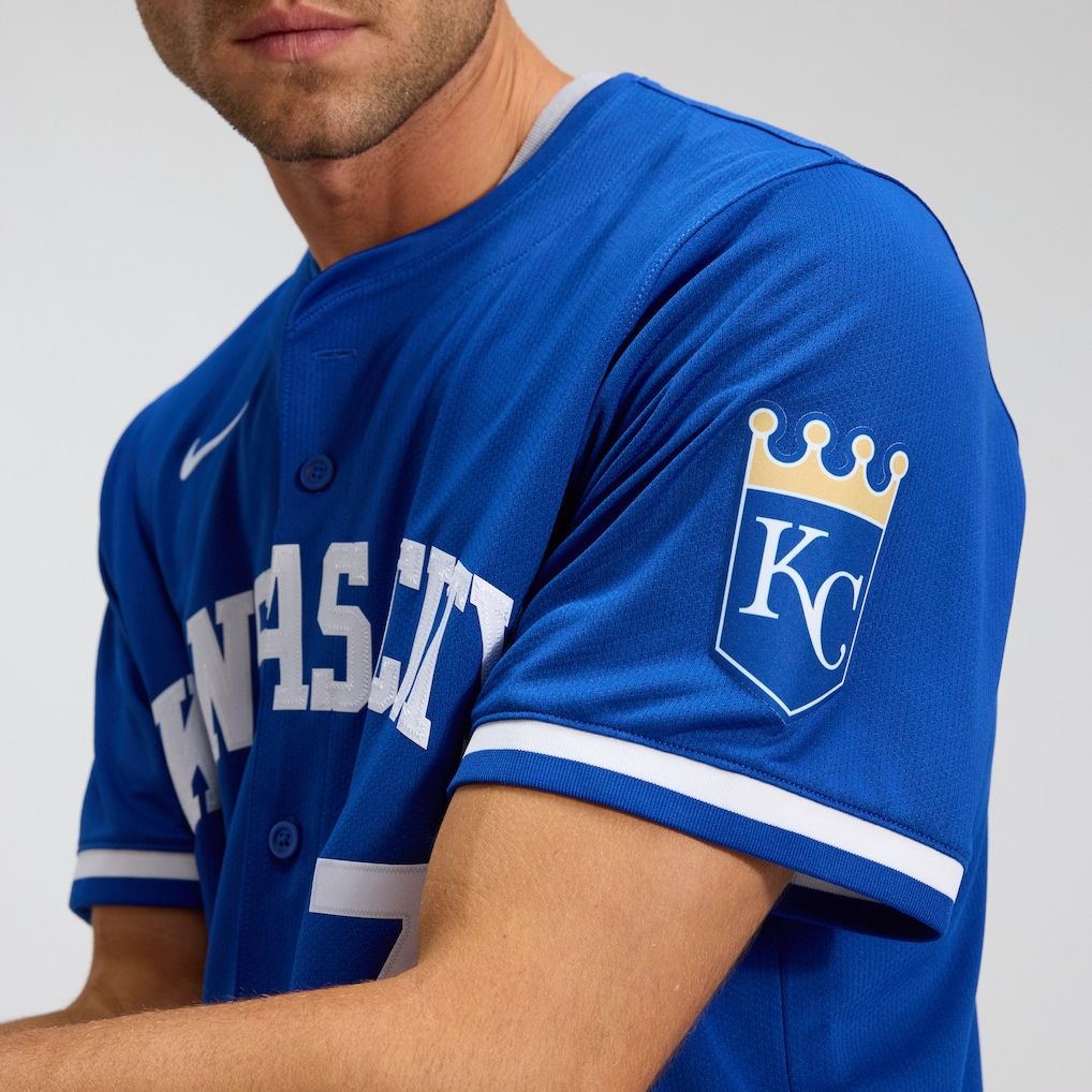 Custom Bobby Witt Jr. Kansas City Royals Alternate 2 Limited Player Jersey Royal