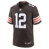Custom Denzel Boston Cleveland Browns Game Jersey Brown