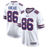 Custom Dalton Kincaid Buffalo Bills Game Jersey White