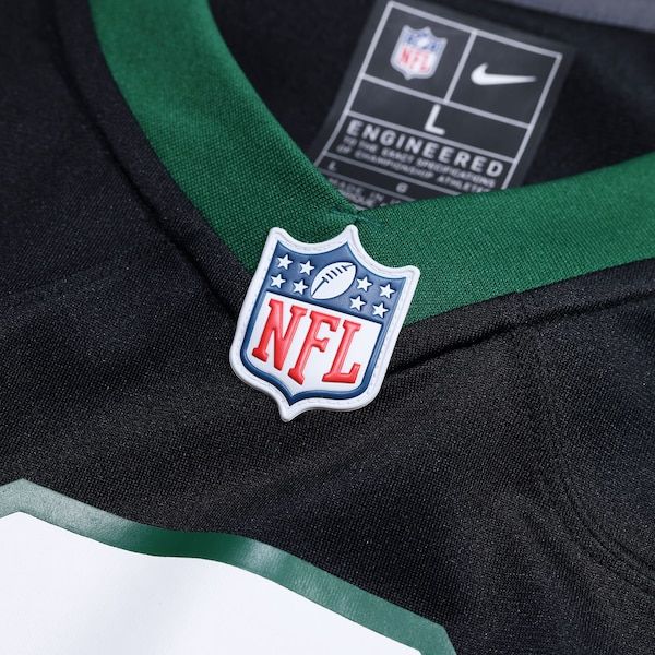 Custom New York Jets Alternate Custom Game Jersey Legacy Black