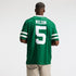 Custom Garrett Wilson New York Jets Vapor F.U.S.E. Stitched Limited Jersey Green