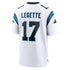 Custom Xavier Legette Carolina Panthers Game Jersey White