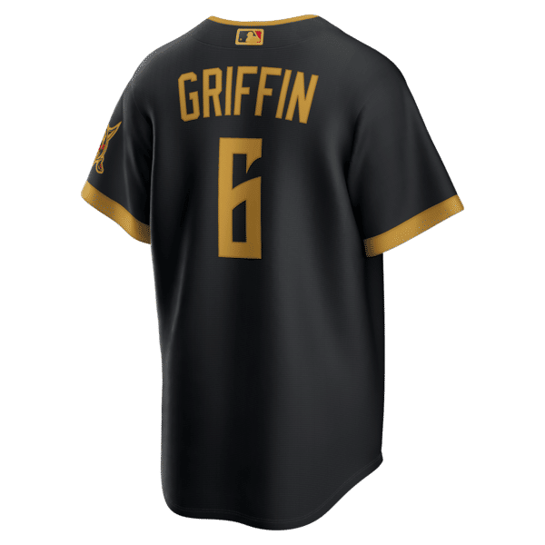 Custom Konnor Griffin Pittsburgh Pirates 2026 City Connect Stadium Jersey Black