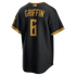 Custom Konnor Griffin Pittsburgh Pirates 2026 City Connect Stadium Jersey Black
