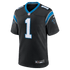 Custom Cam Newton Carolina Panthers Game Retired Player Jersey Black