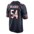 Custom Brian Urlacher Chicago Bears Game Retired Player Jersey Navy