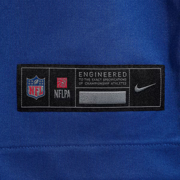 Custom Cam Skattebo New York Giants Game Jersey Royal
